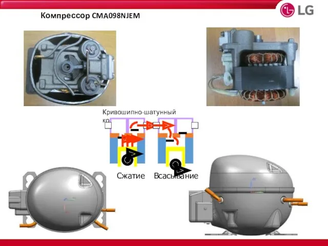 Компрессор CMA098NJEM