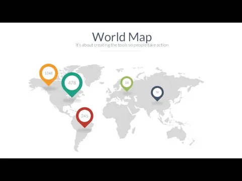 World Map it’s about creating the tools so people take action