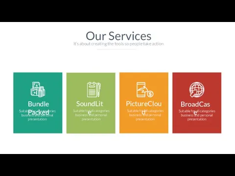 Our Services it’s about creating the tools so people take action