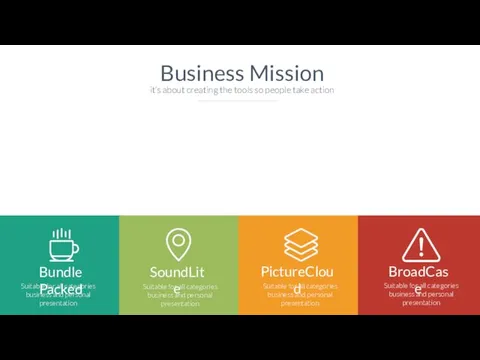 Business Mission it’s about creating the tools so people take action