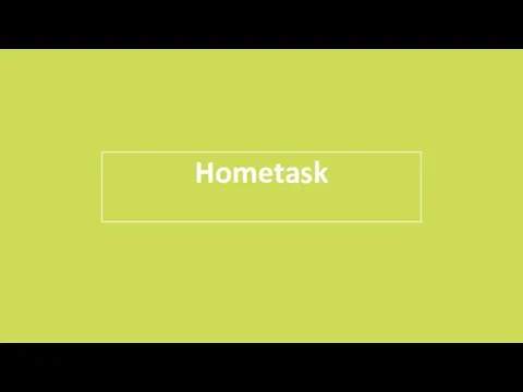 Hometask