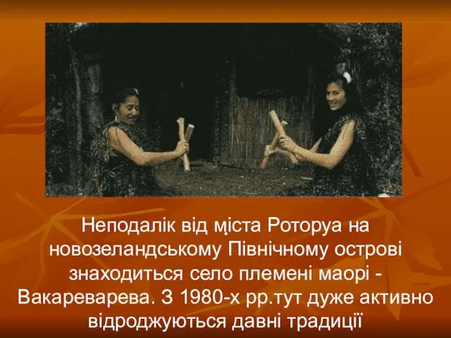 . Неподалік від міста Роторуа на новозеландському Північному острові знаходиться