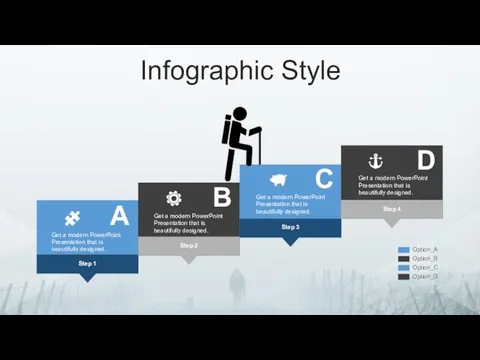 Infographic Style A B C D Get a modern PowerPoint