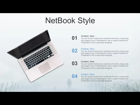 01 02 03 04 NetBook Style