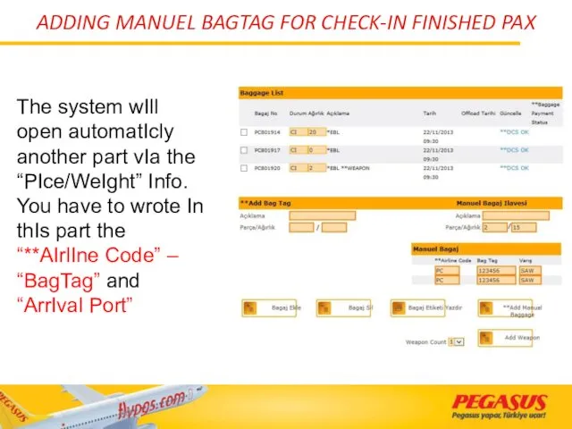 The system wIll open automatIcly another part vIa the “PIce/WeIght”