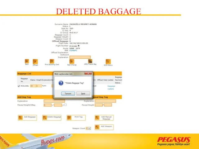 DELETED BAGGAGE