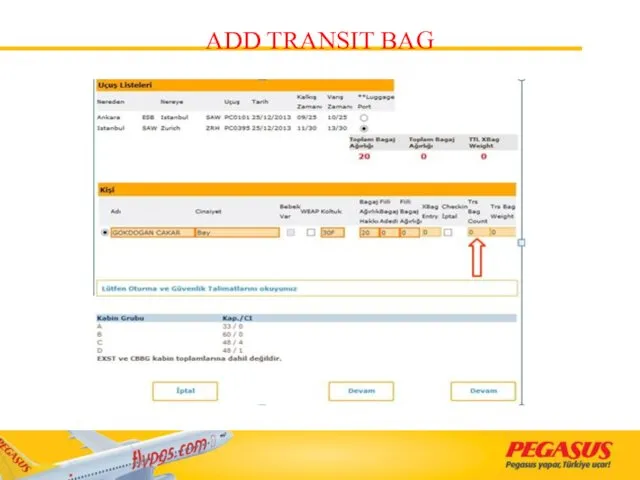 ADD TRANSIT BAG