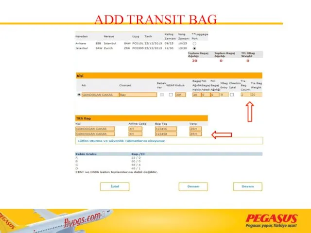 ADD TRANSIT BAG