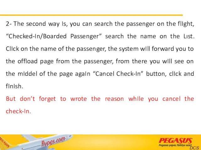 2- The second way Is, you can search the passenger