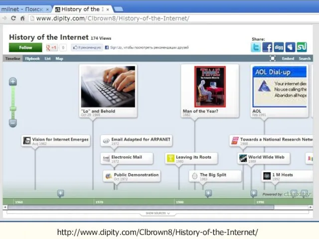 http://www.dipity.com/Clbrown8/History-of-the-Internet/