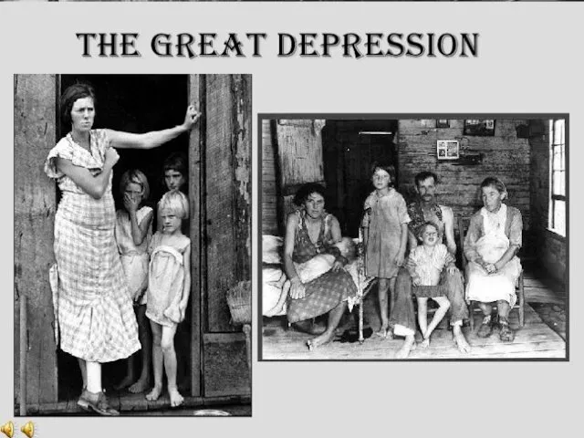 The Great Depression originated in the United States in late 1929 and quickly