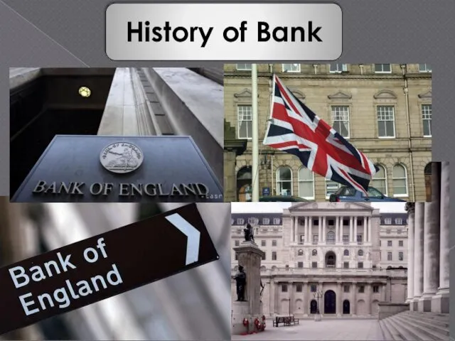 History of Bank