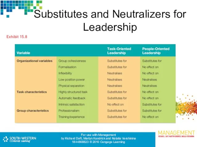 Substitutes and Neutralizers for Leadership