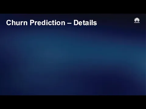 Churn Prediction – Details
