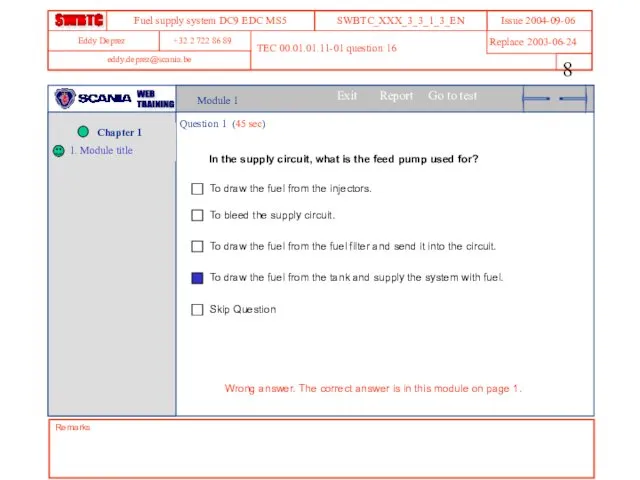 Module 1 Question 1 (45 sec) In the supply circuit,