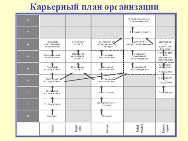 Карьерный план организации