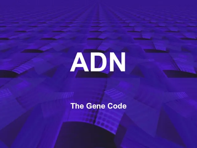ADN The Gene Code