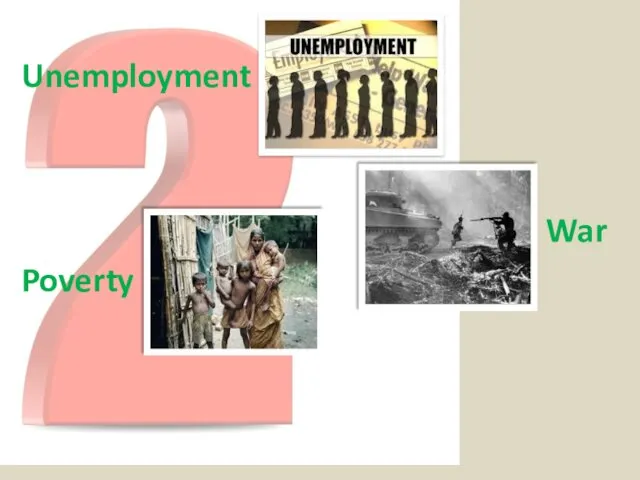 Poverty Unemployment War