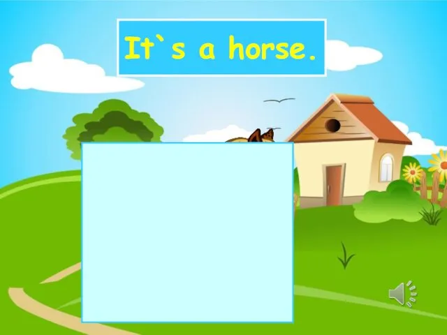 It`s a horse.
