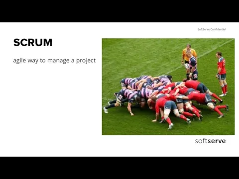 SCRUM agile way to manage a project