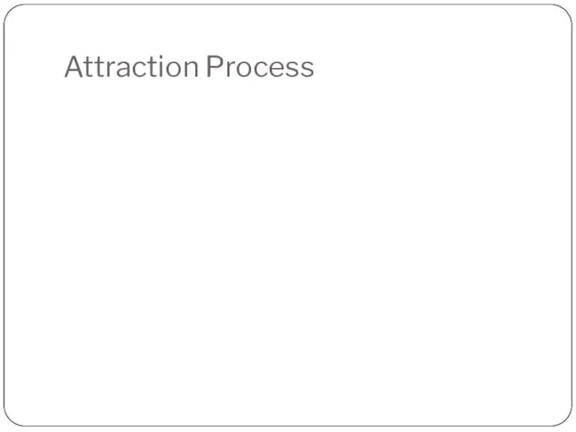 Attraction Process