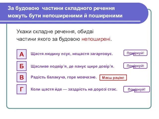 В Щастя людину псує, нещастя загартовує. А Щасливе подвір’я, де