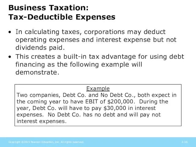 Business Taxation: Tax-Deductible Expenses In calculating taxes, corporations may deduct