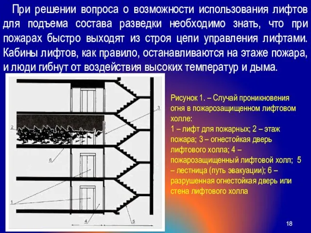 При решении вопроса о возможности использования лифтов для подъема состава