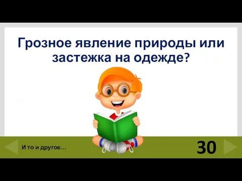 Грозное явление природы или застежка на одежде? 30 И то и другое…