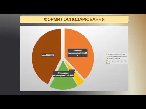 ФОРМИ ГОСПОДАРЮВАННЯ