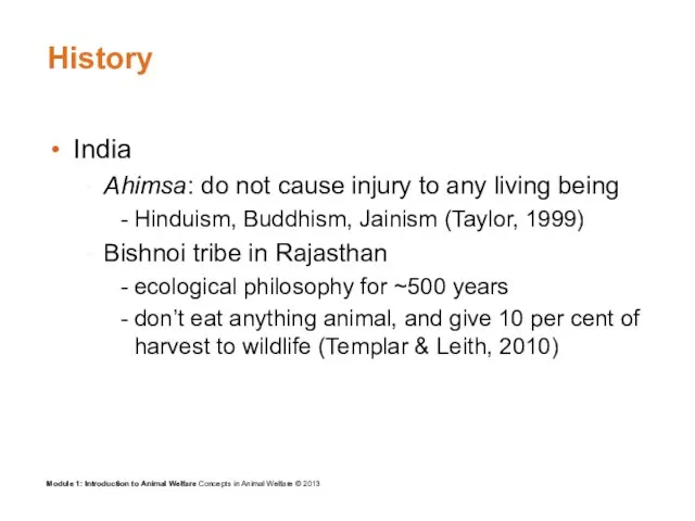 History India Ahimsa: do not cause injury to any living