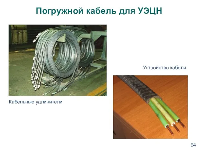 Погружной кабель для УЭЦН Кабельные удлинители Устройство кабеля