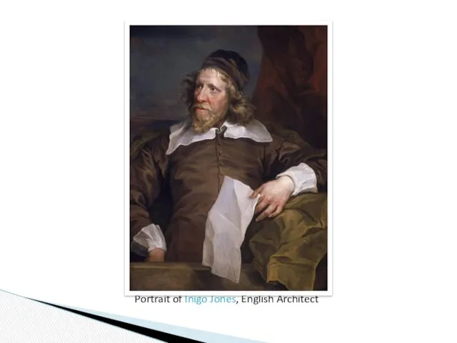 Portrait of Inigo Jones, English Architect