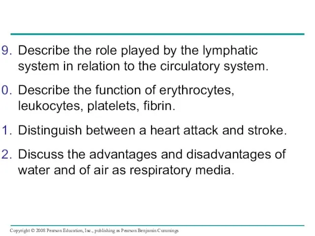 Describe the role played by the lymphatic system in relation
