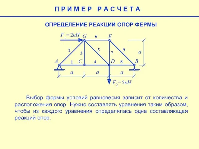 П Р И М Е Р Р А С Ч