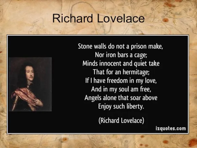 Richard Lovelace