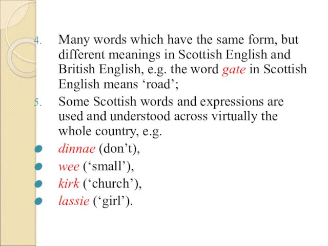 Many words which have the same form, but different meanings