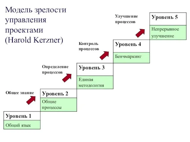 Модель зрелости управления проектами (Harold Kerzner)