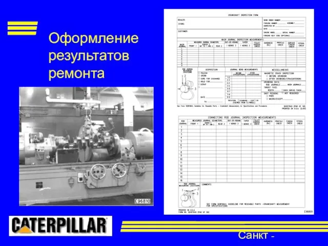 Санкт - Петербург Оформление результатов ремонта