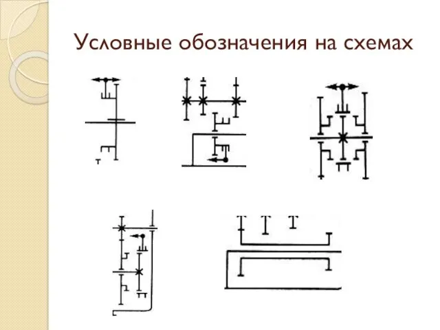 Условные обозначения на схемах