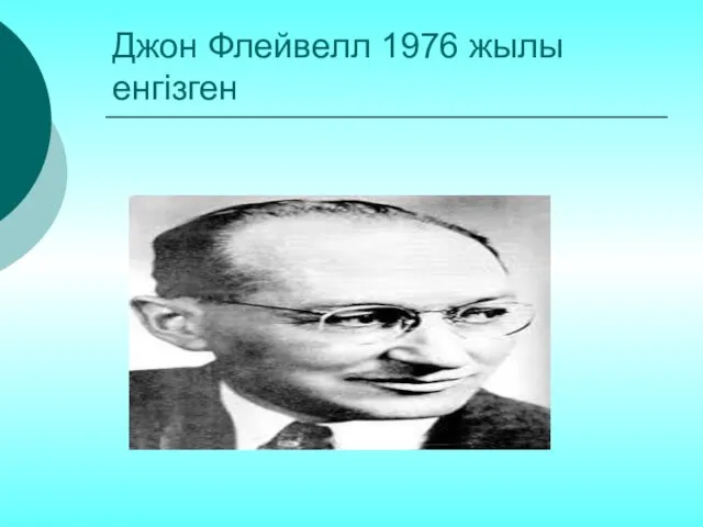 Джон Флейвелл 1976 жылы енгізген