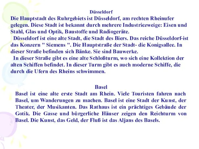 Düsseldorf Die Hauptstadt des Ruhrgebiets ist Düsseldorf, am rechten Rheinufer