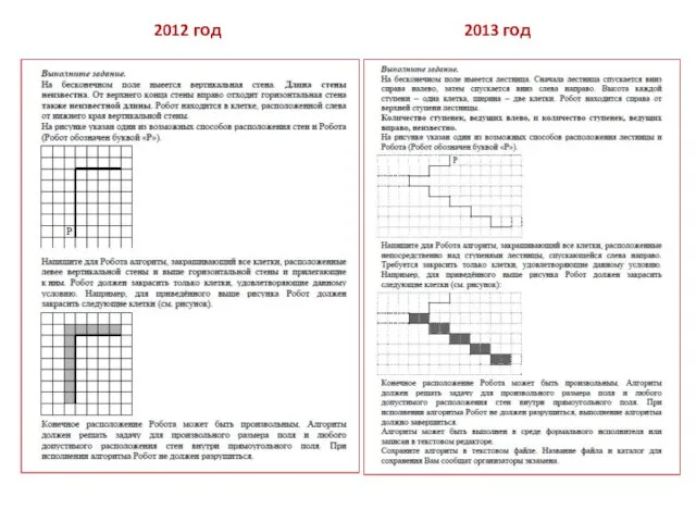 2012 год 2013 год