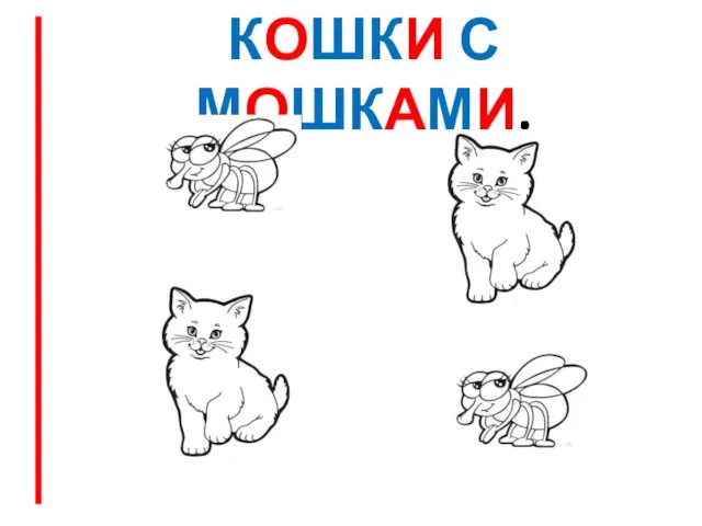 КОШКИ С МОШКАМИ.