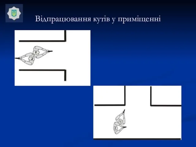 Відпрацювання кутів у приміщенні