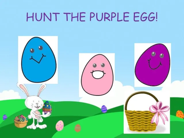 HUNT THE PURPLE EGG!