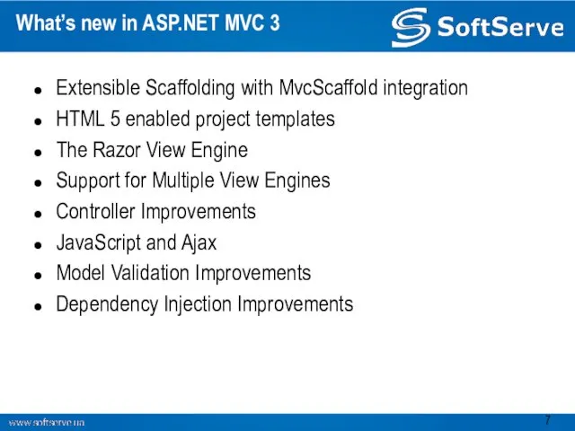 What’s new in ASP.NET MVC 3 Extensible Scaffolding with MvcScaffold
