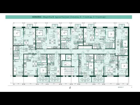 08/06/2017 GENERIC - Magnifika B- typical floorplan (3 studios, 3