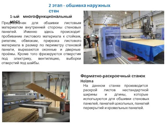 1-ый многофункциональный мост Предназначен для обшивки листовым материалом внутренней стороны