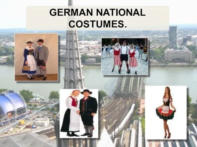 GERMAN NATIONAL COSTUMES.